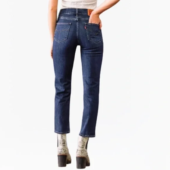 Levi’s 724 High-Rise Straight Leg Crop Women’s Jeans - Size: 28 - Picture 4 of 17